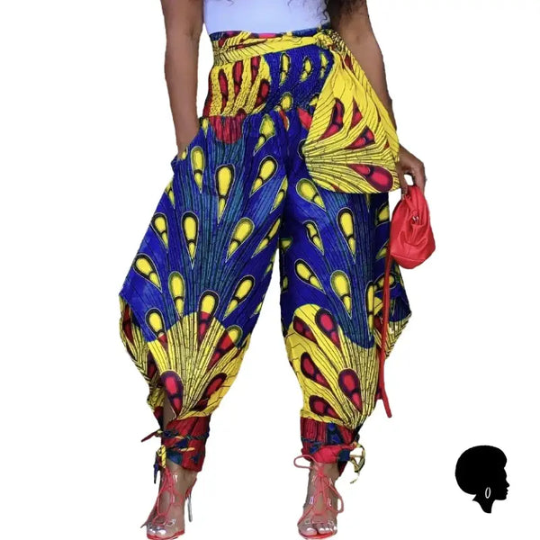 Pantalon Femme Motif Africain