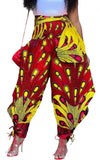 Pantalon Femme Tissu Africain