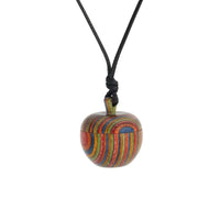 Pendentif Africain Noisette en Bois