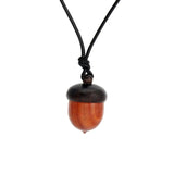 Pendentif Africain Noisette en Bois