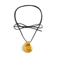Pendentif Afrique en Or Coquillage