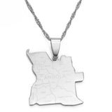 Pendentif Carte de L’Angola