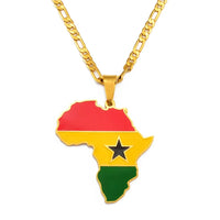 Pendentif Drapeau Ghana