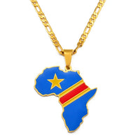 Pendentif Drapeau RDC