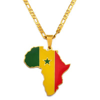 Pendentif Drapeau Sénégal