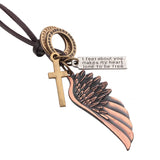 Pendentif Tribal Cordon en Cuir