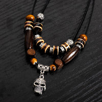 Pendentif Tribal Tête De Mort