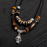 Pendentif Tribal Tête De Mort