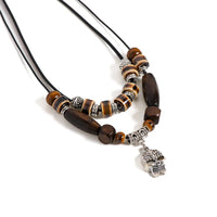 Pendentif Tribal Tête De Mort