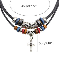 Pendentif Tribal Vintage Croix