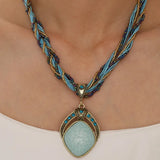 Pendentif Vintage Africain en Pierre