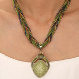 Pendentif Vintage Africain en Pierre