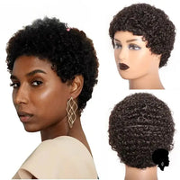 Perruque Cheveux Court Afro