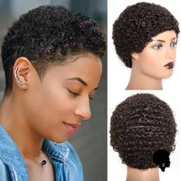 Perruque Cheveux Court Afro