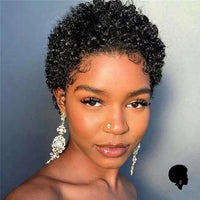 Perruque Cheveux Court Afro