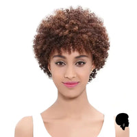 Perruque Coupe Courte Afro