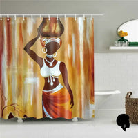 Rideaux Femme Africaine