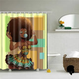 Rideaux Femme Africaine