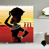 Rideaux Femme Africaine