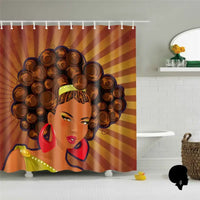 Rideaux Femme Africaine