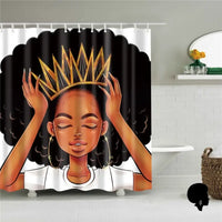 Rideaux Femme Africaine