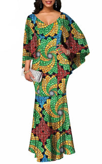 Robe Africain Femme