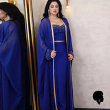 Robe Africain Longue Unie 2 Pièces