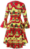 Robe Africaine à Manches Longues