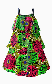 Robe Africaine à Volant