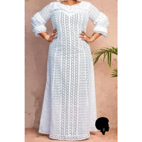 Robe Africaine Blanche