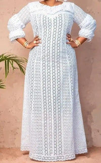 Robe Africaine Blanche