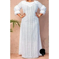 Robe Africaine Blanche