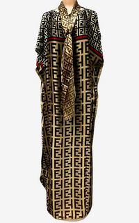 Robe Africaine Boubou en Satin