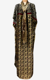 Robe Africaine Boubou en Satin