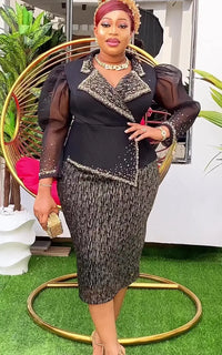 Robe Africaine Chic Grande Taille