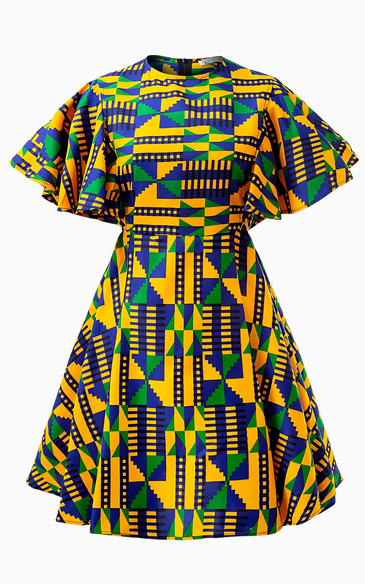 Robe Africaine Femme Robe Wax Afro l gance robe-africaine-femme-robe-wax-afro-l-gance