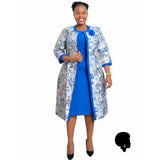 Robe Africaine Femme 2 Pièces Fleuri