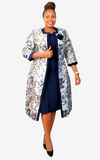 Robe Africaine Femme 2 Pièces Fleuri