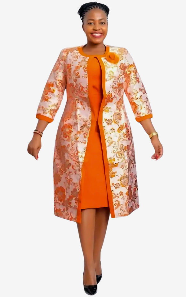Robe Africaine Femme 2 Pièces Fleuri