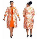 Robe Africaine Femme 2 Pièces Fleuri