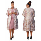 Robe Africaine Femme 2 Pièces Fleuri