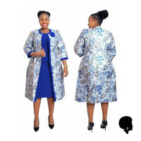 Robe Africaine Femme 2 Pièces Fleuri