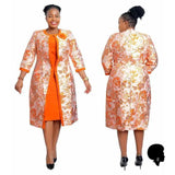 Robe Africaine Femme 2 Pièces Fleuri