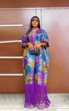 Robe Africaine Femme Col V