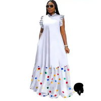 Robe Africaine Femme Noire Léopard