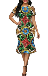 Robe Africaine Femme Ronde