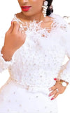 Robe Africaine Grande Taille Blanche