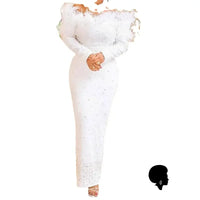 Robe Africaine Grande Taille Blanche