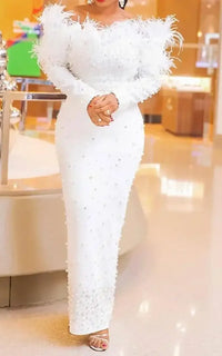 Robe Africaine Grande Taille Blanche