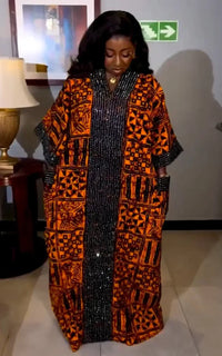 Robe Africaine Longue Chic